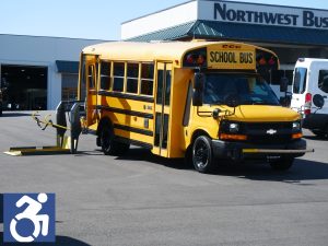 2016 Chevrolet Girardin 12 Passenger + 1 Wheelchair School Bus - B61230