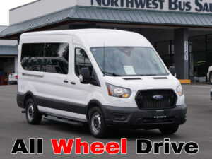 New 2026 AWD Ford Transit Prime-Time 9 Passenger Van - S95999