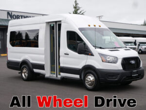 New 2027 AWD Ford Transit Prime-Time 13 Passenger Van - S24162