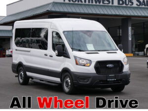 New 2027 AWD Ford Transit Prime-Time 9 Passenger Van - S26184