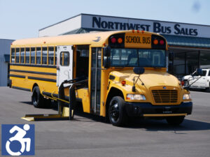 2013 Blue Bird Vision 32 Passenger + 2 Wheelchair ADA School Bus - B96240