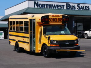 2009 Chevrolet Bluebird Microbird 30 Passenger School Bus - B27319
