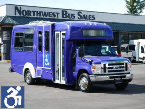 2016 Ford Elkhart Coach 11 Passenger ADA Shuttle Bus - S07131