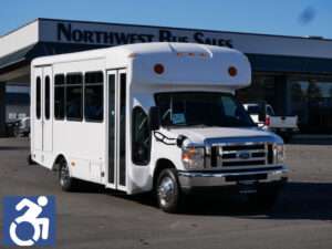 2018 Ford Starcraft 12 Passenger + 2 Wheelchair ADA Shuttle Bus - S18629